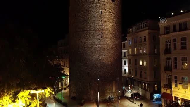 İstanbul serebral palsi için yeşile büründü