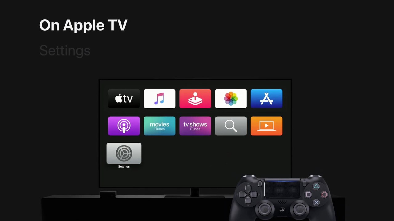 How to pair a DUALSHOCK 4 Wireless Controller with Apple TV, iPad, or iPhone – Apple Support