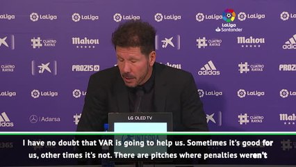 Simeone backs VAR call