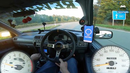 TOYOTA Starlet Glanza BIG TURBO 264HP on AUTOBAHN by AutoTopNL