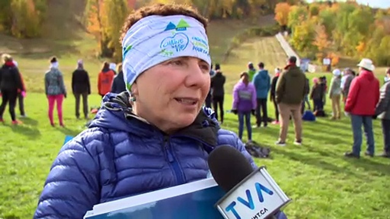 Défi Chaîne De Vie : grimper le mont Saint-Mathieu pour sensibiliser au don d'organes