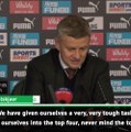 Solskjaer admits top-six finish will be tough