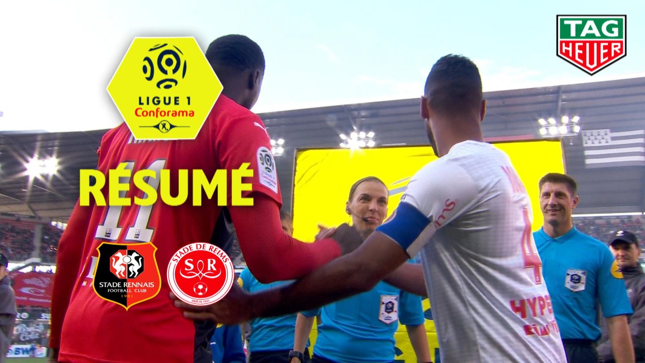Stade Rennais FC - Stade de Reims (0-1)  - Résumé - (SRFC-REIMS) / 2019-20