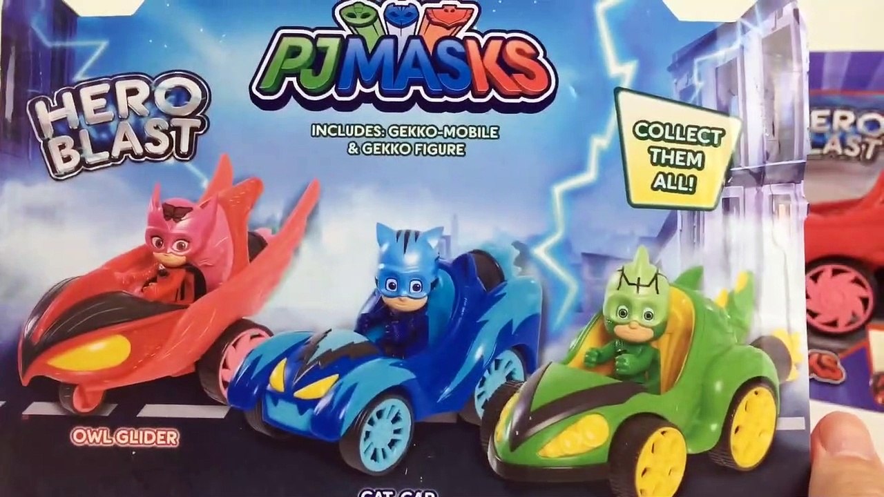 PJ Seeker Delivers PJ Masks Hero Blast Vehicles