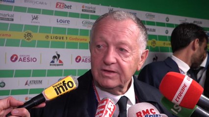 9e j. - Aulas : "Bravo à Claude Puel"