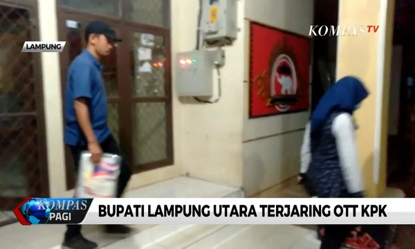 Bupati Lampung Utara Terjaring OTT KPK
