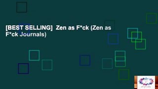 [BEST SELLING]  Zen as F*ck (Zen as F*ck Journals)