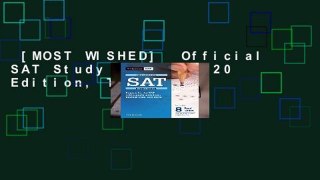 [MOST WISHED]  Official SAT Study Guide, 2020 Edition, The