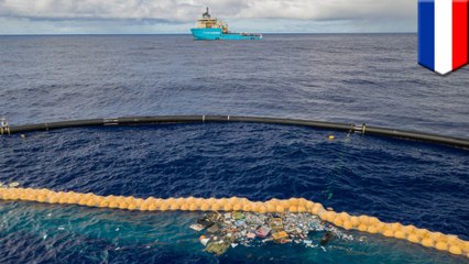 Ocean Cleanup's new system successfully collects plastic