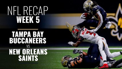 Week 5: Saints Win Over Buccaneers