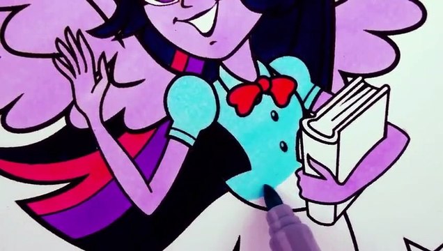 (PINTURAS) colorindo desenhos de My Little pony equestria girl venha conferir _heart_eyes__purple_heart__green_heart_ ( 480 X 8