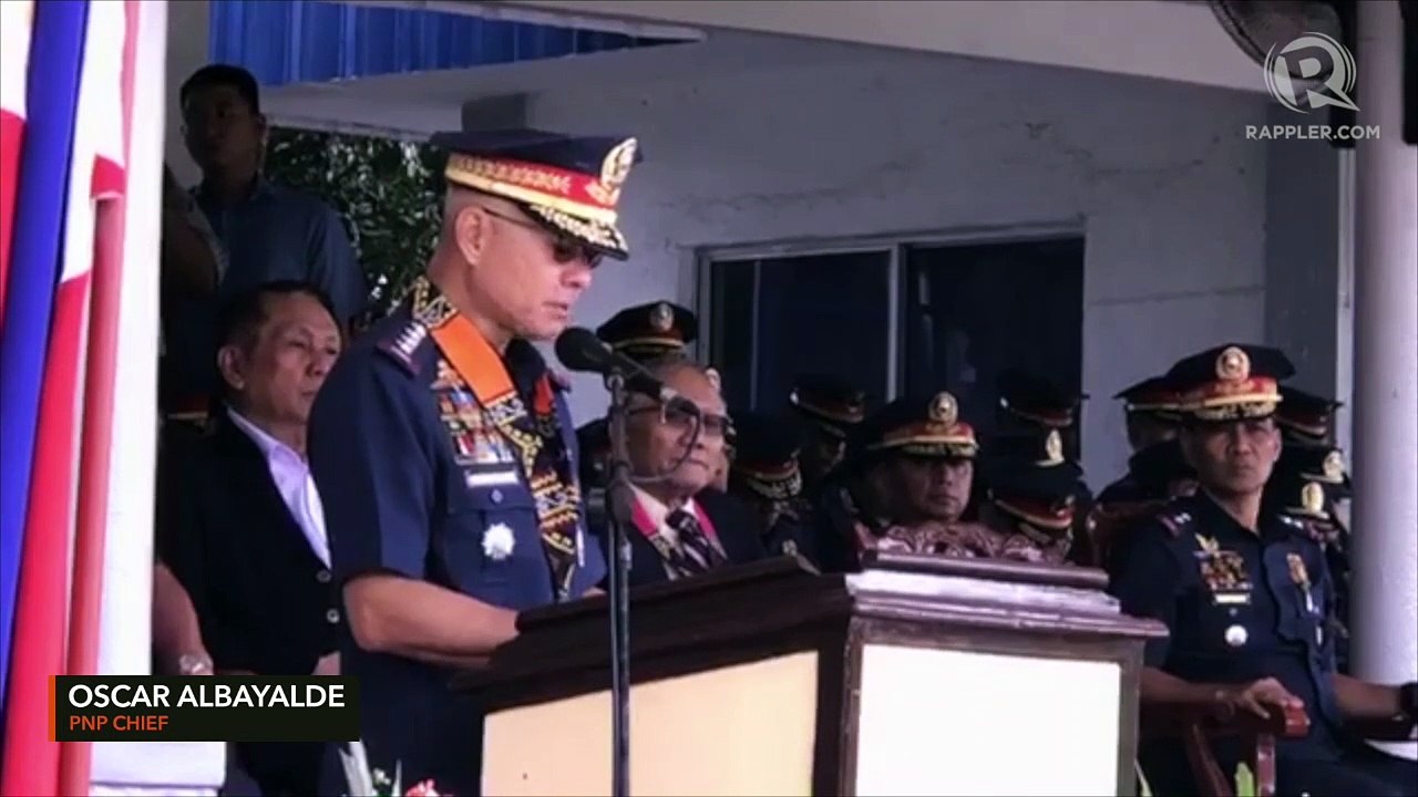 Albayalde vows cleaner PNP with police training...