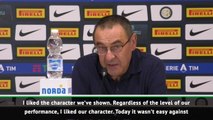 Strength of character delights Sarri