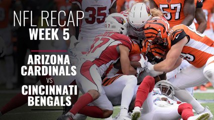 Week 5: Bengals Lose to Cardinals