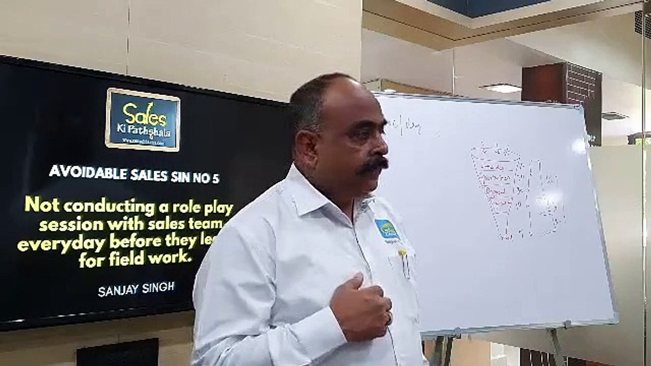 SaleskiPathshala  10-Cardinal Sins in Sales (Part - II ) - by Sanjay Singh