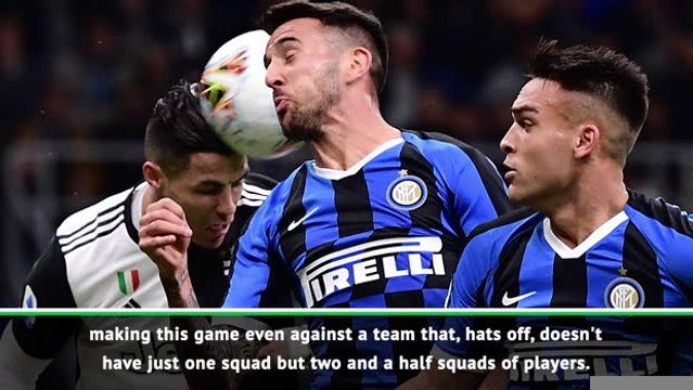 Expectations exceeded despite Juve and Barca defeats - Inter's Conte