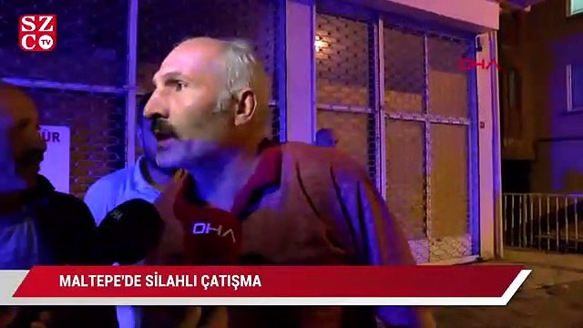 Maltepe'de silahlı çatışma 1 yaralı