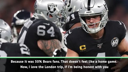 I play with you on FIFA! Raiders QB on meeting Kane