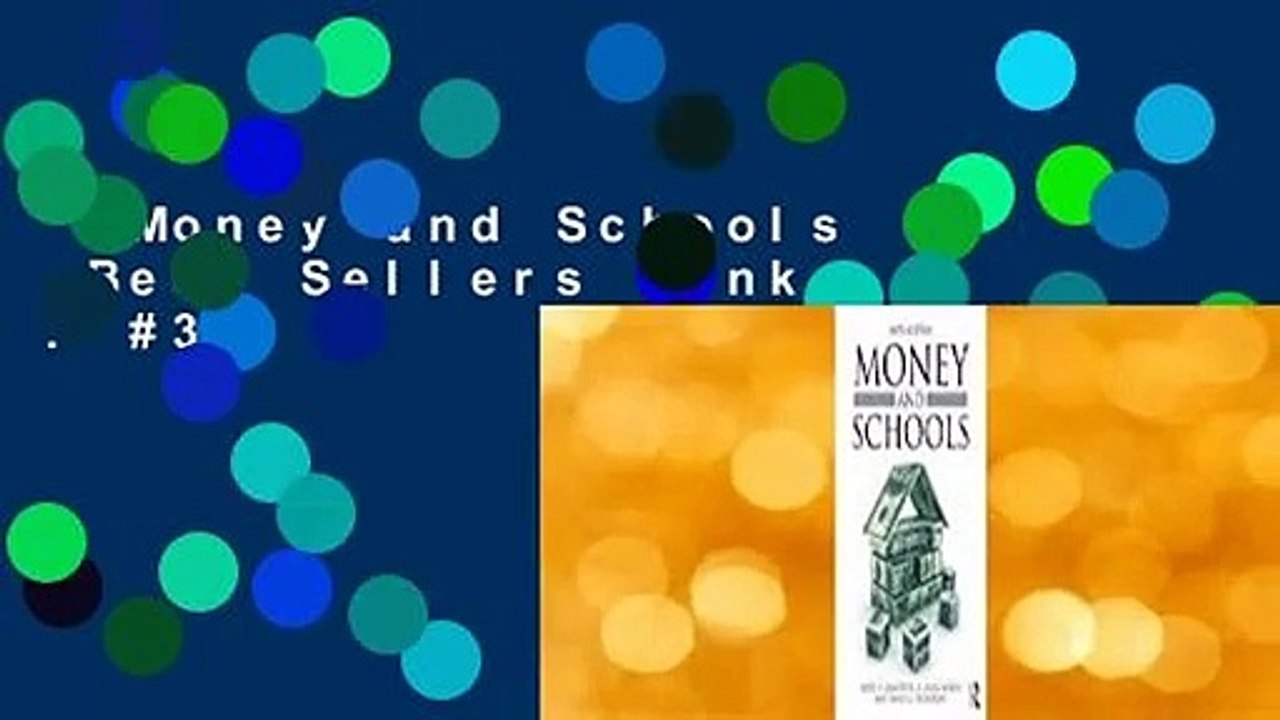 Money and Schools  Best Sellers Rank : #3