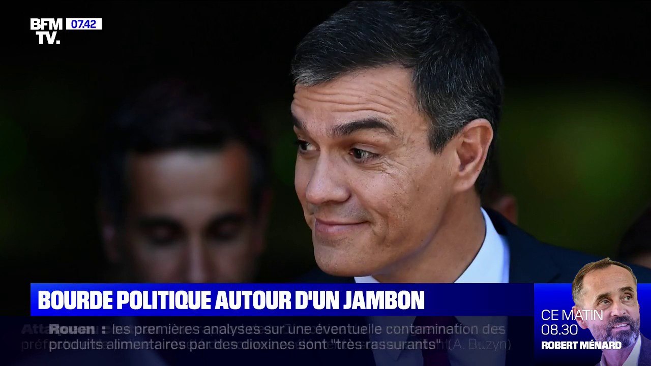 Le Premier ministre espagnol Pedro Sanchez se t...