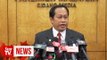 Ahmad Maslan claims he never received any money from 1MDB