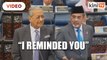 I told you to look after the Malays, Tajuddin tells Dr Mahathir in Dewan Rakyat
