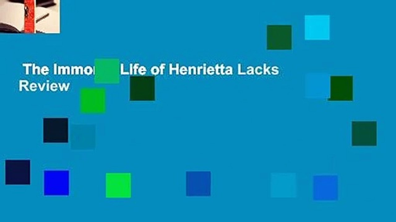 The Immortal Life of Henrietta Lacks  Review