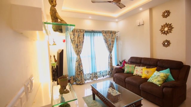 Modern Home Interior Design - 2 BHK - Salarpuria Sattva Cadenza Apartment - Bangalore