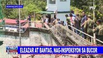 Eleazar at Bantag, nag-inspeksyon sa BuCor