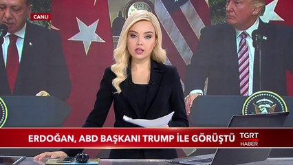 Cumhurbaşkanı Erdoğan, ABD Başkanı Trump ile Görüştü