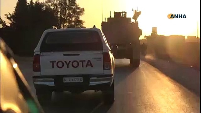 شاهد انسحاب القوات الأمريكية من مناطق ميليشيا الوحدات الكردية شمال سوريا (فيديو)