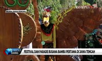 Begini Kemeriahan Festival dan Parade Busana Bambu Pertama di Jawa Tengah