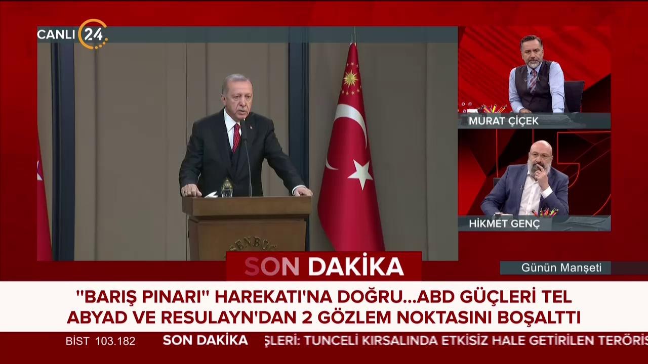 Başkan Erdoğan, #BarışPınarıHarekatı'nın detaylarını açıkladı