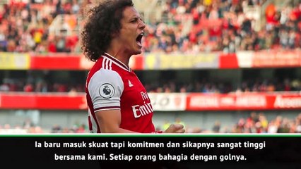 Emery memuji pengaruh positif David Luiz