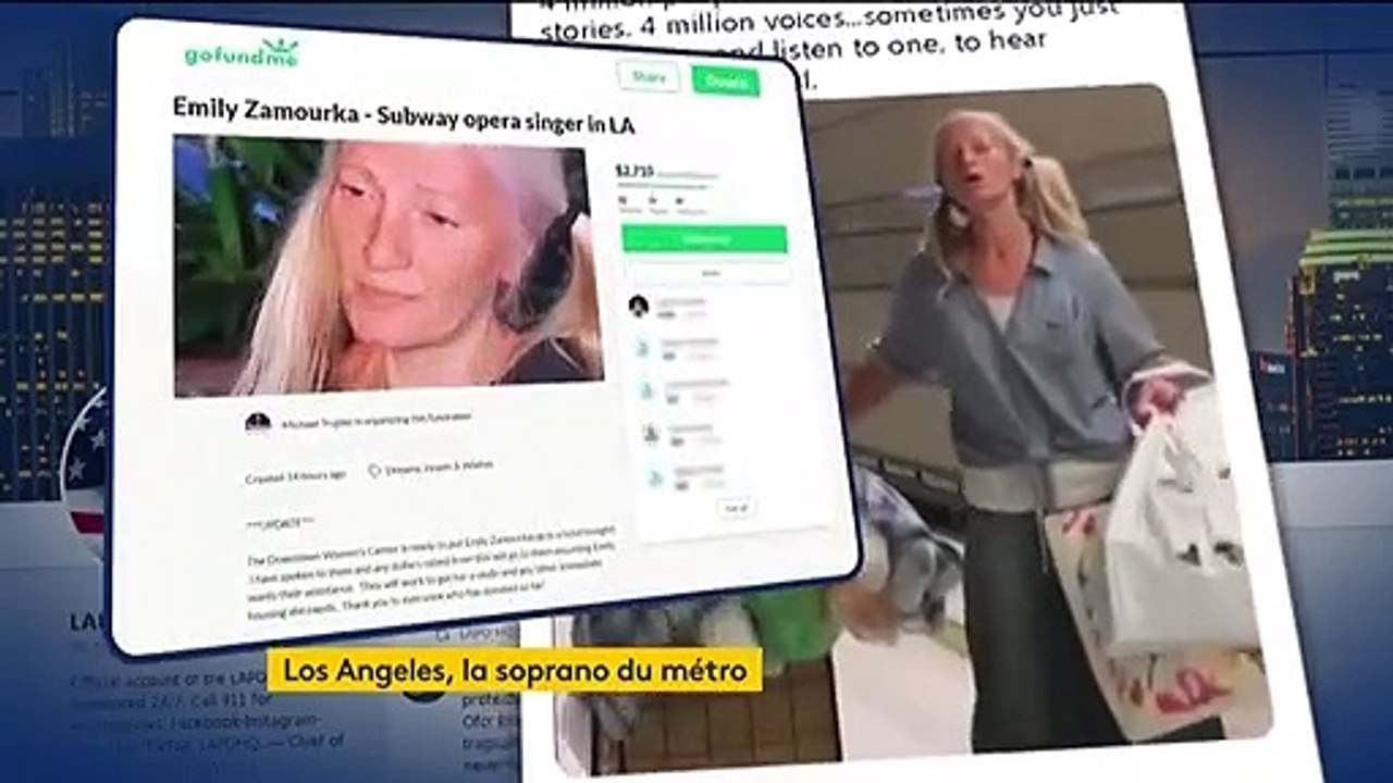 Etats-Unis : une nouvelle vie pour une SDF à la voix de soprano