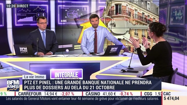Marie Coeurderoy: PTZ et Pinel, une grande banque nationale ne prendra plus de dossiers au-delà du 21 octobre - 07/10