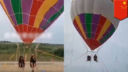 Makeshift hot air balloon explodes 10,000 feet up in China killing two