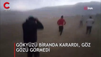 Bitlis'te korkutan anlar... 'Herşey bir anda oldu, ne olduğunu anlayamadık'