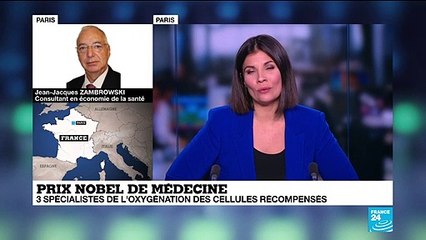 Prix nobel de médecine : trois spécialistes de l'oxygénation des cellules récompensés