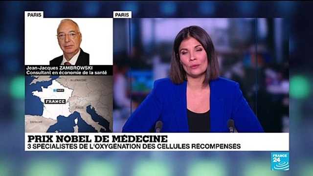 Prix nobel de médecine : trois spécialistes de l'oxygénation des cellules récompensés