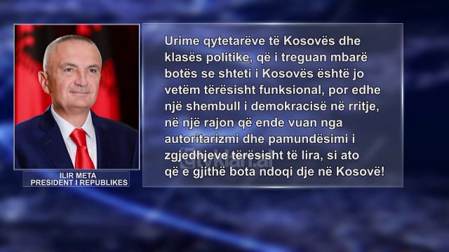 Tirana zyrtare vlereson zgjedhjet ne Kosove