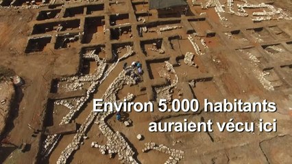 Israël: les vestiges d'une ville de 5.000 ans exhumés