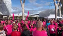 LE CAP D'AGDE - Plus de 1100 participants au départ de la course rose au nouveau palais des congrès