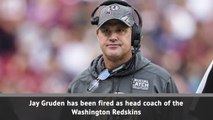 Washington Redskins fire head coach Jay Gruden