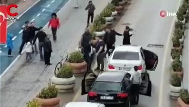 Bolu’da, yol verme kavgasında baba, 3 çocuğunun gözü önünde darp edildi