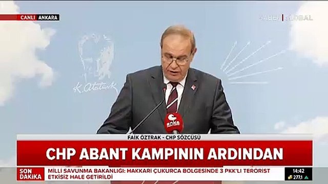 CHP'den Fırat'ın doğusuna operasyon açıklaması