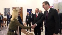 Erdoğan, sırbistan cumhurbaşkanı aleksandar vucic ile arşiv sergisi'ni gezdi