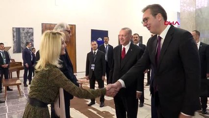 Download Video: Erdoğan, sırbistan cumhurbaşkanı aleksandar vucic ile arşiv sergisi'ni gezdi