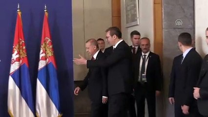 Erdoğan-Vucic görüşmesi - BELGRAD