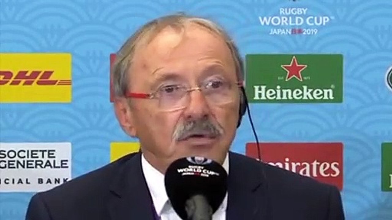 Rugby - Coupe du Monde 2019 - Conférence de presse de Jacques Brunel après France-Tonga